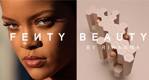 Singer Rihanna’s Fenty cosmetics