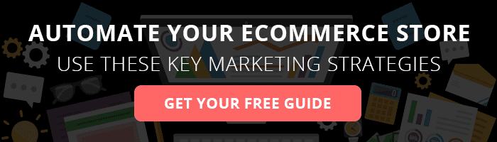 Automate you eCommerce store CTA